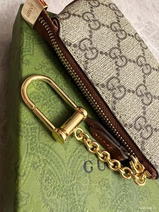 First bag ru matelassé Marmont Gucci key GG case 0801